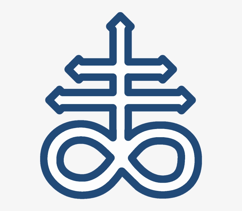 Also Called The Satanic Cross Or Leviathan Cross - Astrology, transparent png download
