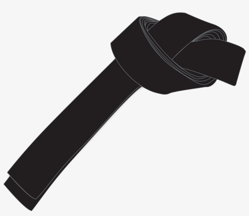 Martial Arts Black Belt Alt - Black Belt Png, transparent png download