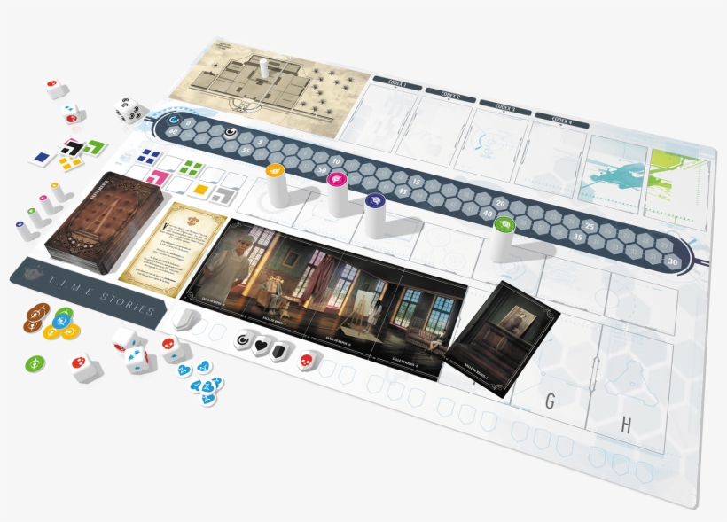 Game Review T - Time Stories Board Game, transparent png download