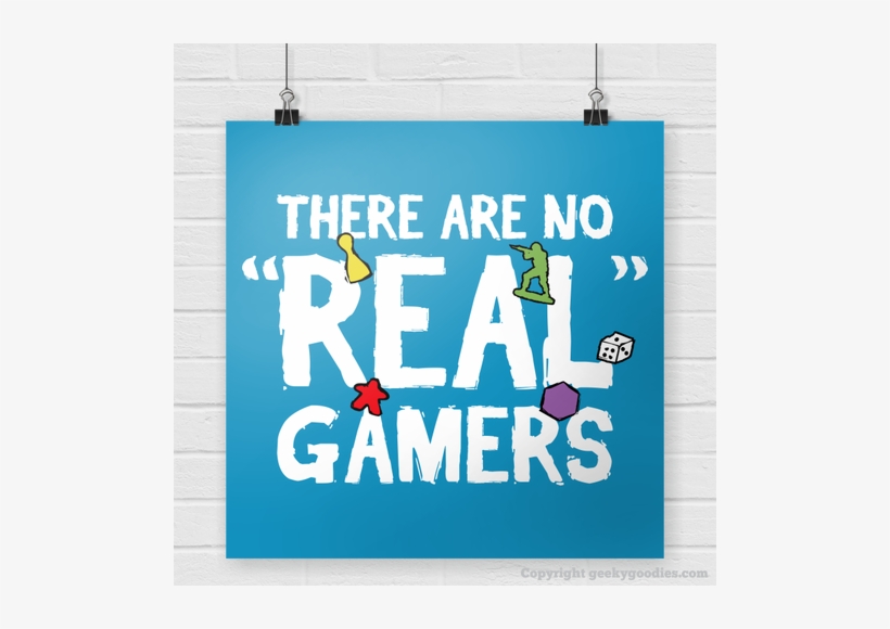 There Are No "real" Gamers Poster - Walking Dead Book 11 Kirkman R, transparent png download