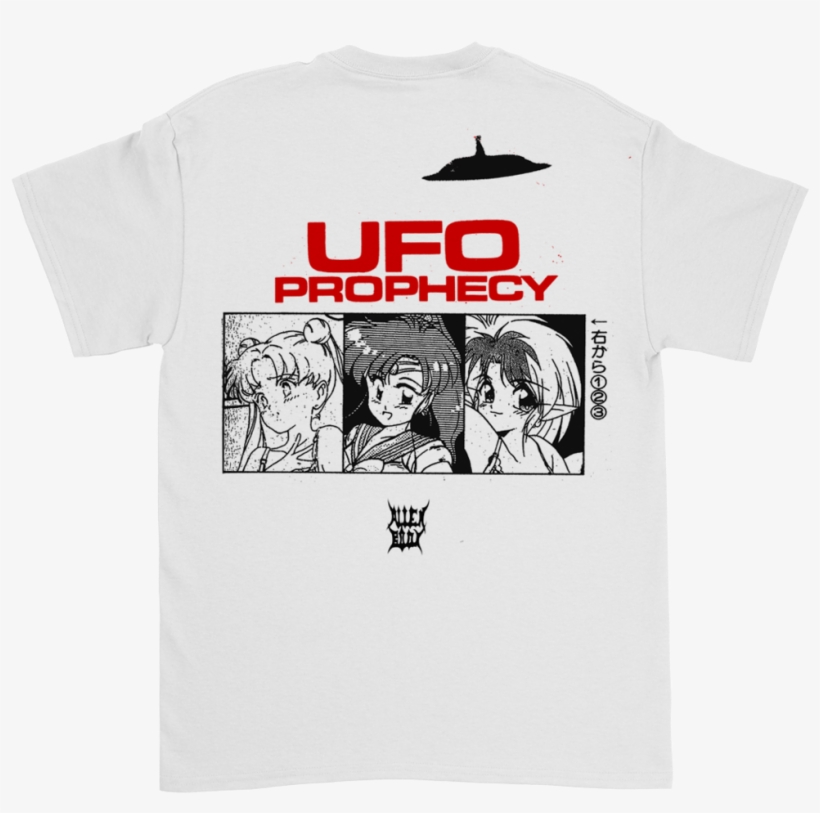 Satanic Ufo T-shirt - Lookbook, transparent png download