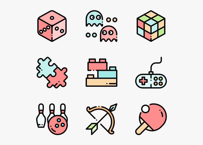 Games - Family Icon Pack Png, transparent png download