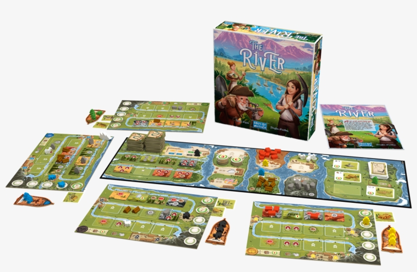 Pic4283645 - River Board Game Days Of Wonder, transparent png download