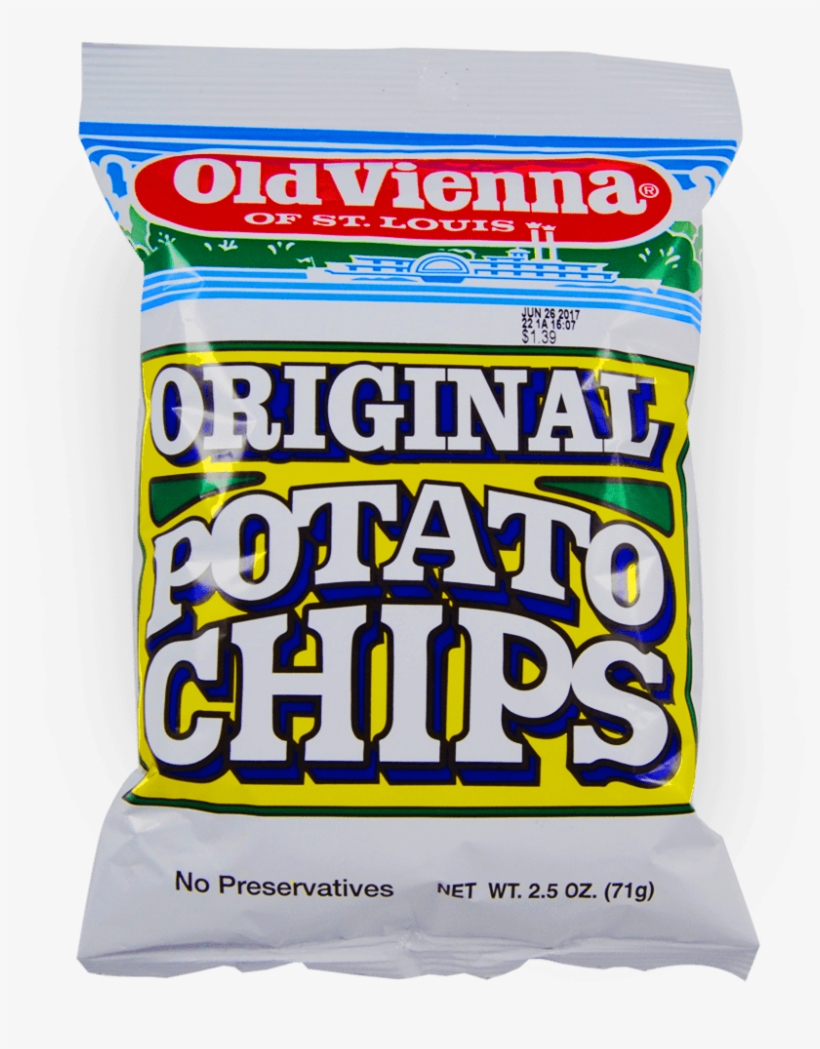 Old Vienna Original Potato Chips - Old Vienna Red Hot Ripplet Hot Corn 8oz, transparent png download
