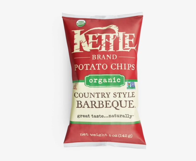 Country Style Barbeque Organic Potato Chips - Kettle Chips Barbecue, transparent png download