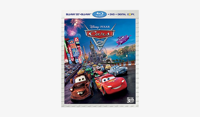 Cars 2 Blu Ray Dvd Digital Copy, transparent png download