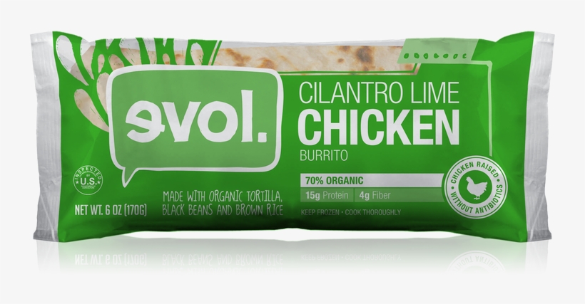 Evol Chicken Burrito, transparent png download