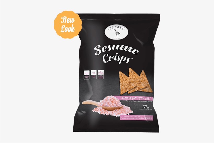 Himalayan Pink Salt Sesame Chips - Sesame Chips, transparent png download