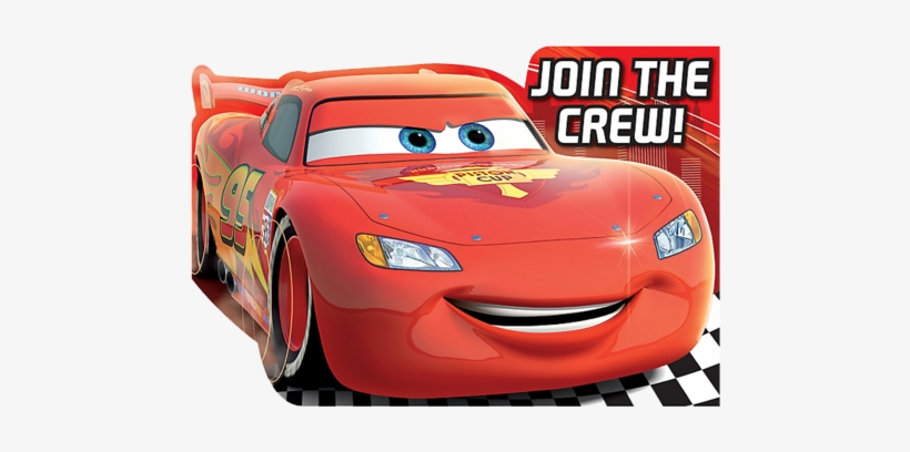 Disney Cars 2 Party Invites Pkt - Amscan Disney Cars 2 Party Invitations - 8 Pack, transparent png download