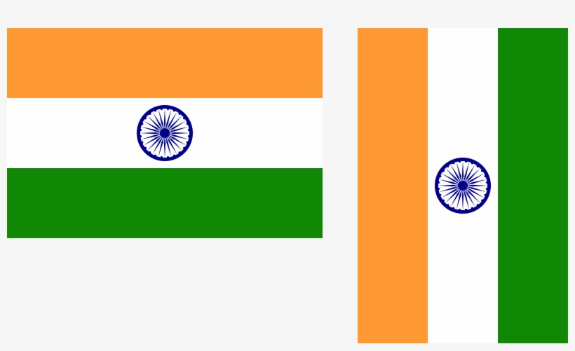 Open - India Flag Vertical, transparent png download