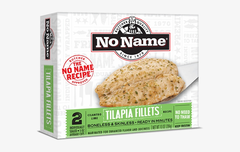 No Name® Cilantro Lime Tilapia Fillets - No Name Salmon, Salsa Recipe, Boneless & Skinless,, transparent png download