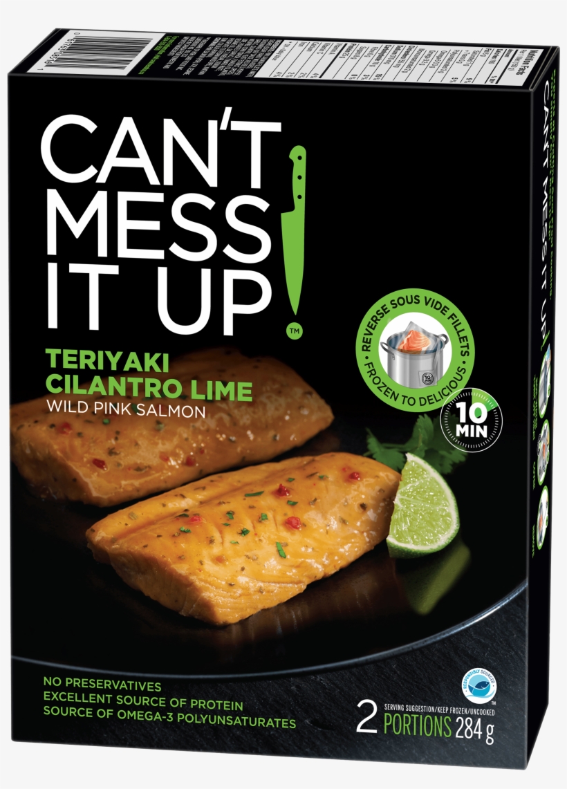 Spicy Peanut Noodles With Teriyaki Cilantro Lime Salmon - Can T Mess It Up Salmon, transparent png download