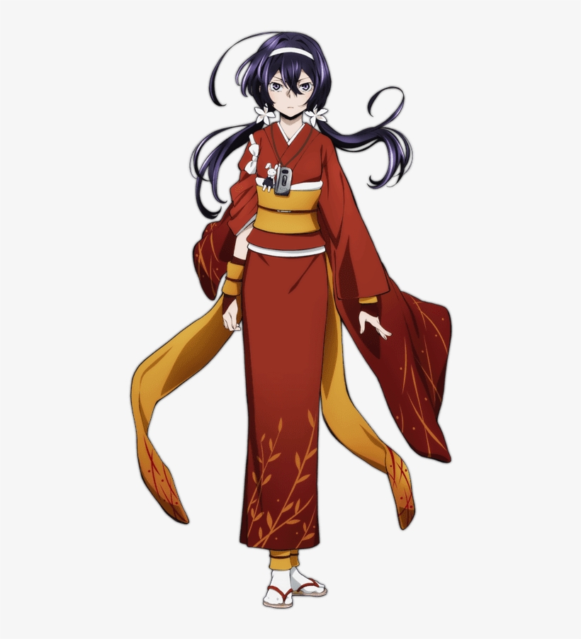 Bungou Stray Dogs Png Clipart Royalty Free Library - Bungou Stray Dogs Kyoka Izumi Cosplay Costume, transparent png download
