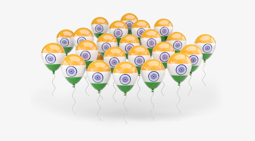 Illustration Of Flag Of India - Indian Flag Colour Balloon, transparent png download