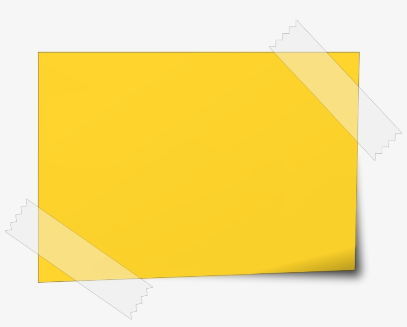 Sticky Note Png - Portable Network Graphics, transparent png download