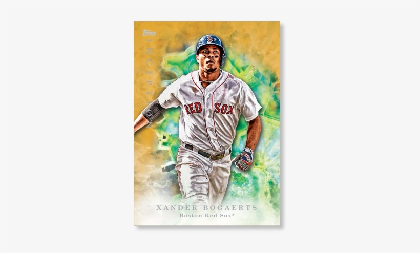 Xander Bogaerts 2017 Topps Inception Baseball Poster - Car, transparent png download