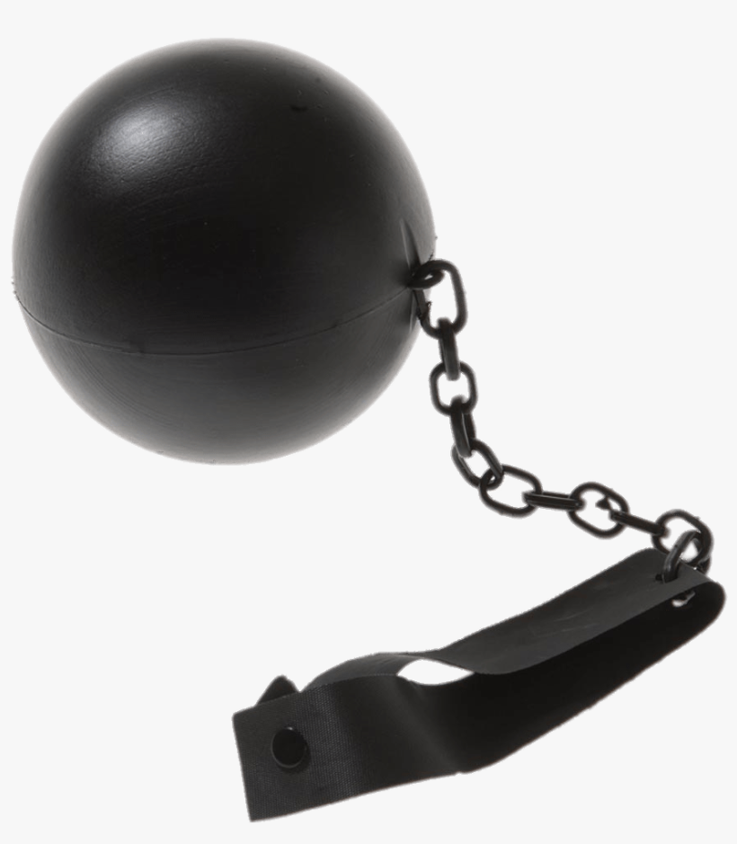 Free Png Leather Ball And Chain Png Images Transparent - Grillete Png, transparent png download