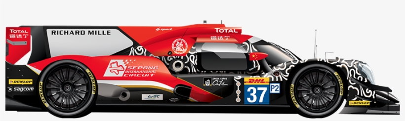 3rd, - Jackie Chan Dc Racing Oreca, transparent png download