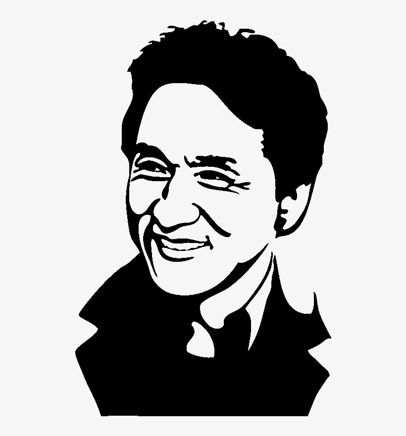 Stickers Muraux Cinéma - Jackie Chan Wall Decal, transparent png download