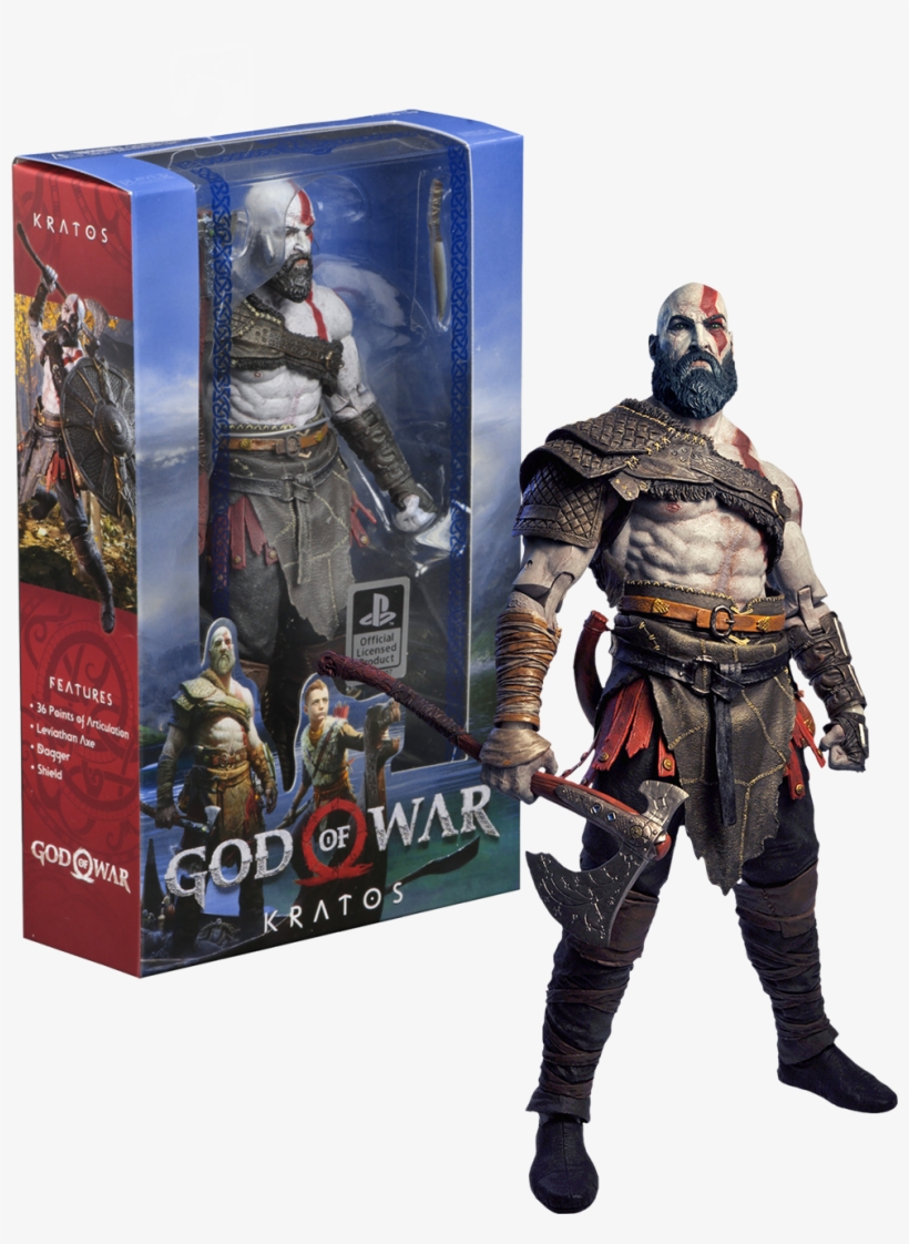 God Of War - God Of War Kratos 7 Action Figure, transparent png download