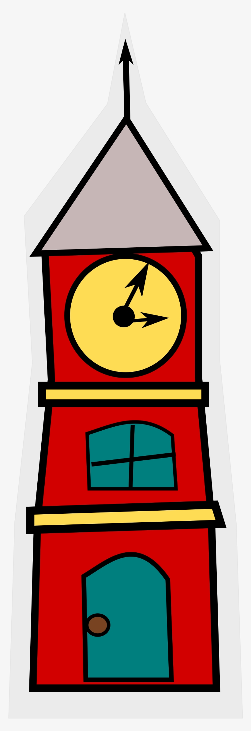 Grandfather Clock Clipart At Getdrawings - Clock Tower Clipart Png, transparent png download