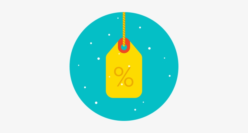 Tag Sale Icon 360x360download - Sale Tag Icon, transparent png download