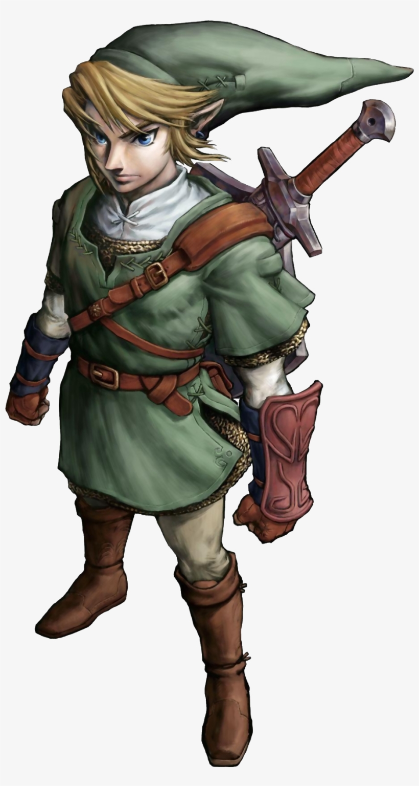 No Caption Provided - Link From Twilight Princess, transparent png download
