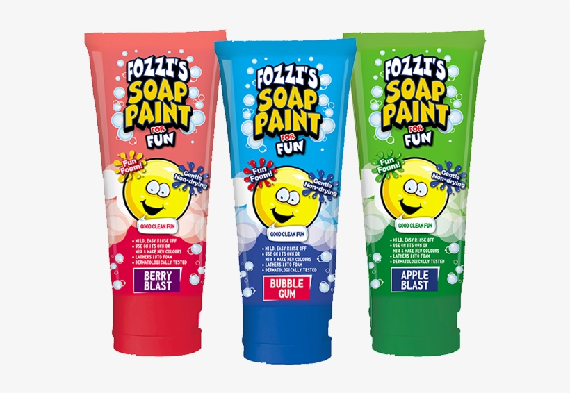 Fozzis Soap Paint For Fun - Fozzi Foam, transparent png download