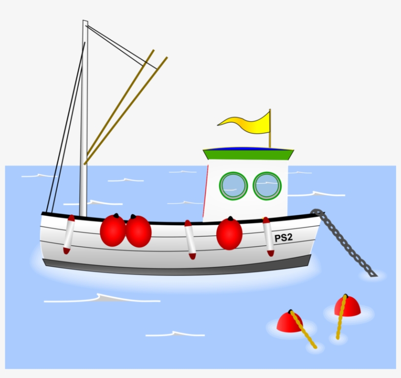 Png Free Free Fishing Image Clip Art - Clip Art Fishing Boat, transparent png download