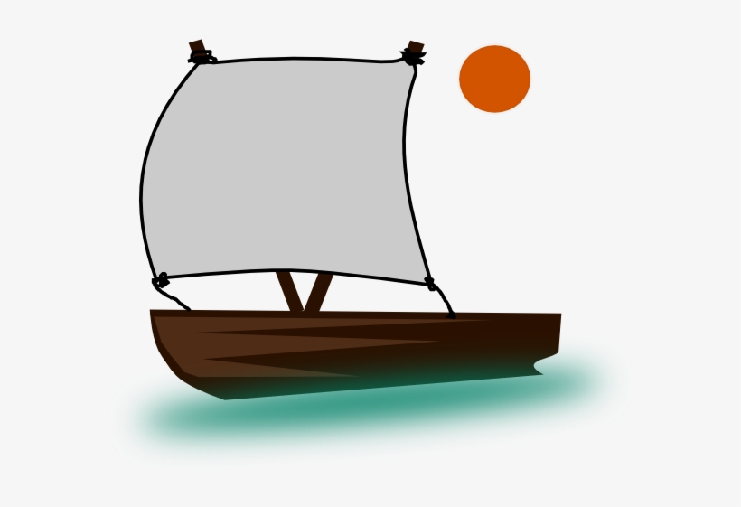 Boat Clip Art - Cartoon Boat, transparent png download