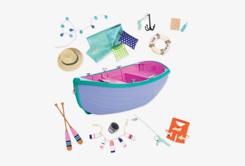 Row Your Boat Set - Our Generation Dolls Row Your Boat Set, transparent png download