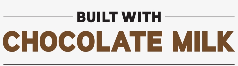 Built With Chocolate Milk Transforming Classic Kid's - Built With Chocolate Milk Logo, transparent png download