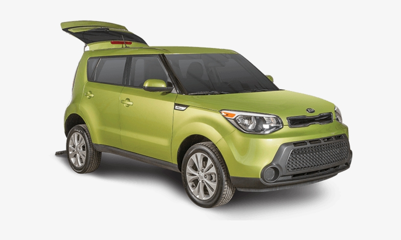 Wheelchair-accessible Kia Soul - Accessible Kia Soul With Wheelchair, transparent png download