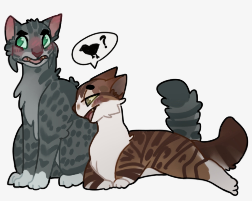 Fub Drizzlestar&hazelbranch Couple - Cartoon, transparent png download
