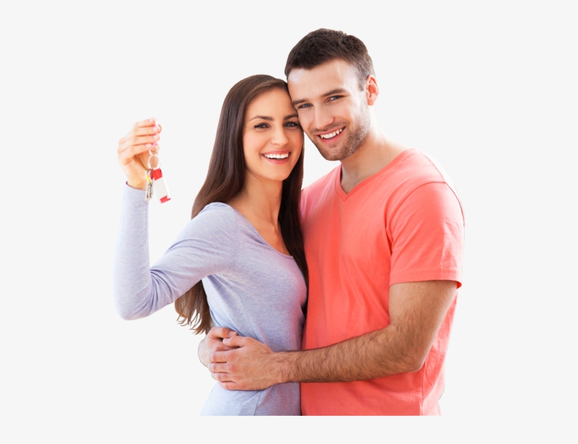 Loan For First Home Buyers - Couple Buying Home Hd, transparent png download