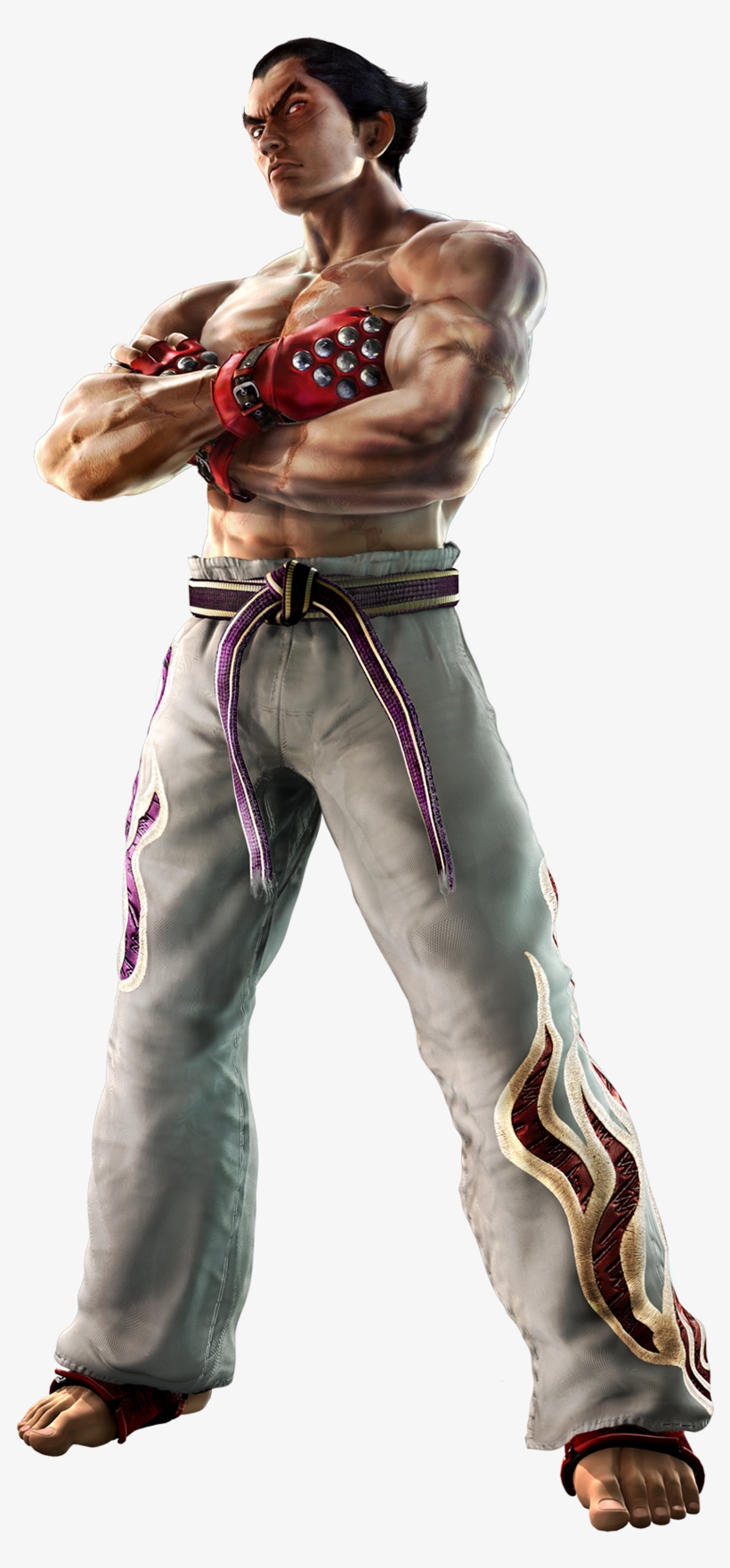 Full-body Cg Art Image - Kazuya Mishima Tekken 6, transparent png download