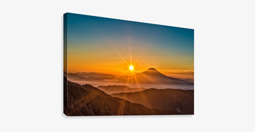 Clip Art Royalty Free Mt Fuji Sunrise Photo Planet - Way Of Peace [book], transparent png download
