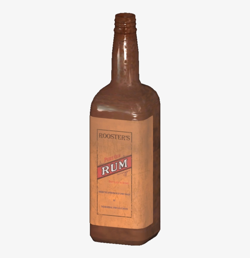 The Vault Fallout Wiki - Glass Bottle, transparent png download