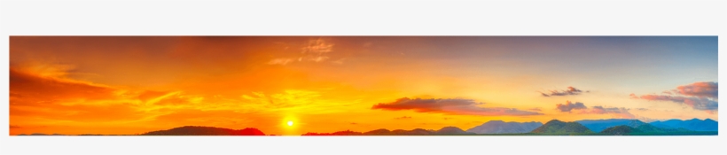 Sunrise Ford Fontana - Artland Glasbild Sonnenuntergangspanorama Landschaften, transparent png download