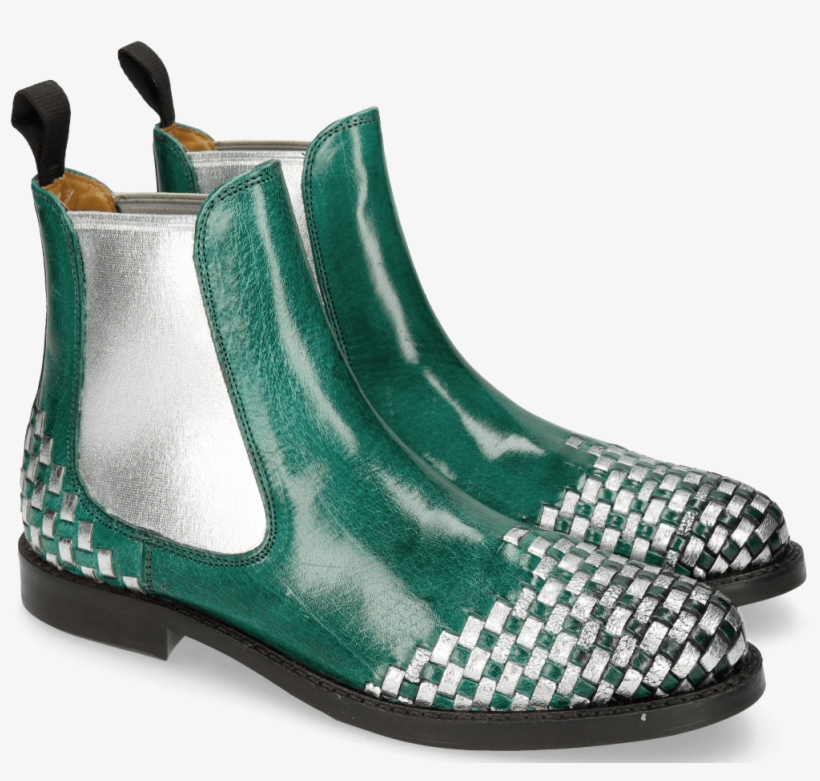 Ankle Boots Molly 10 Pine Interlaced Crush Metal - Melvin & Hamilton, transparent png download