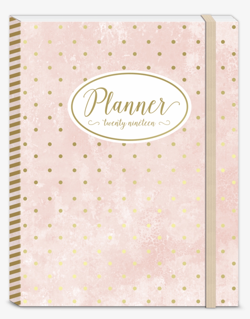 2019 Pink Dot Planner - Molly & Rex Planner, transparent png download