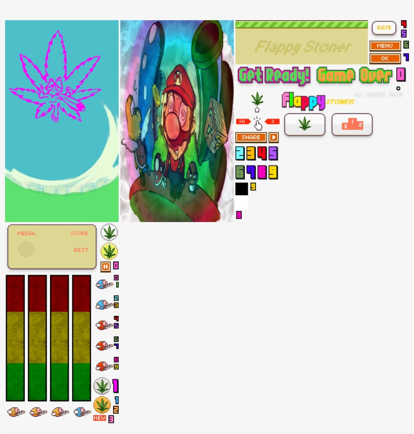 Flappy Stoner - Berner Cookies, transparent png download