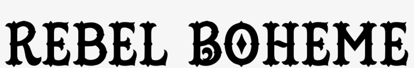 New Rebel Boheme Logo - Barberia, transparent png download