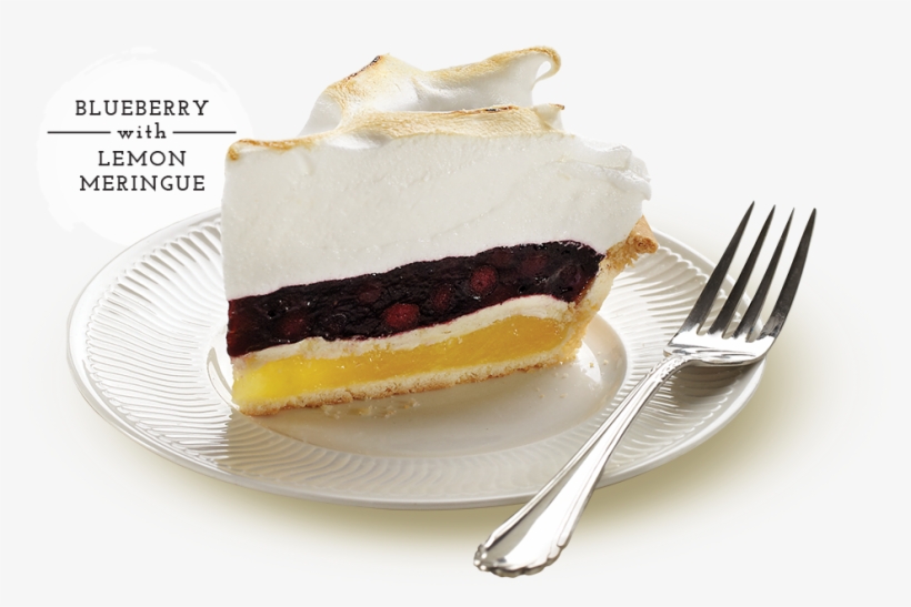 Blueberry With Lemon Meringue - Lemon And Blueberry Meringue, transparent png download