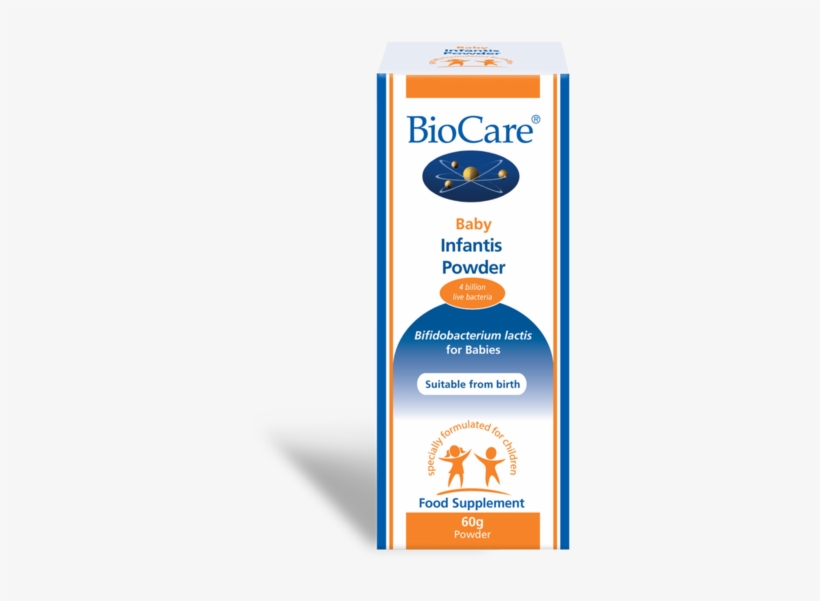 Baby Infantis Powder 60g - Biocare Infant Probiotic, transparent png download