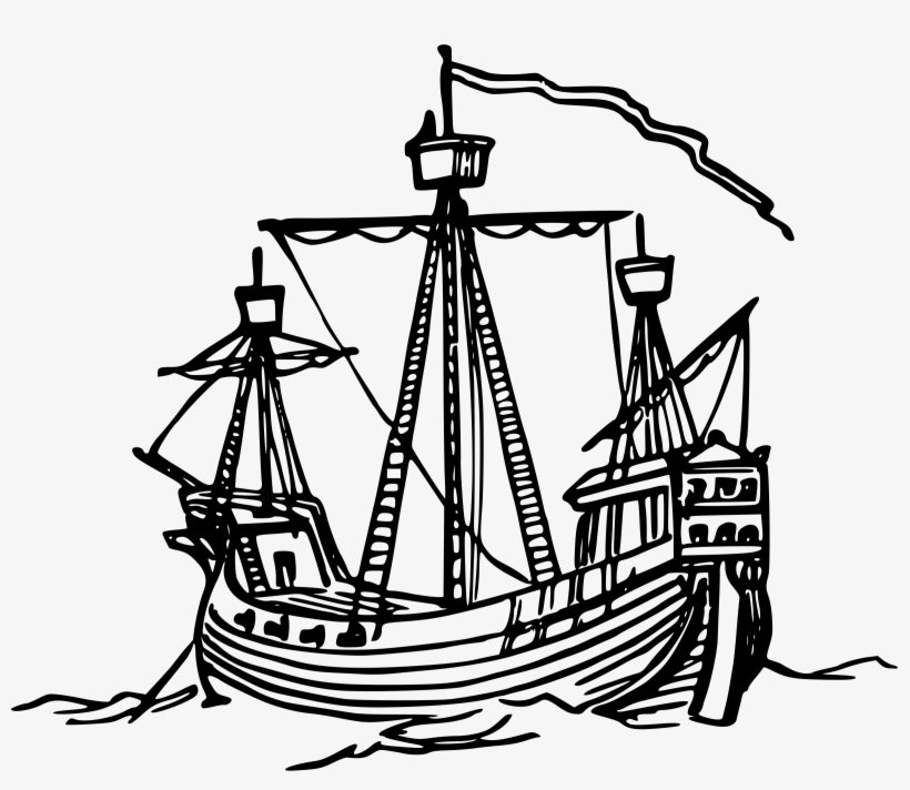 This Free Icons Png Design Of 15th Century Ship, transparent png download