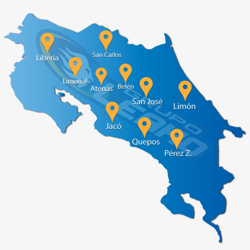 Mapa - San Jose Capital Map, transparent png download