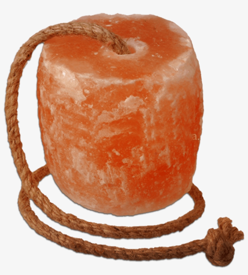 Himalayan Licking Salt With Rope - Saltsten Til Heste, transparent png download
