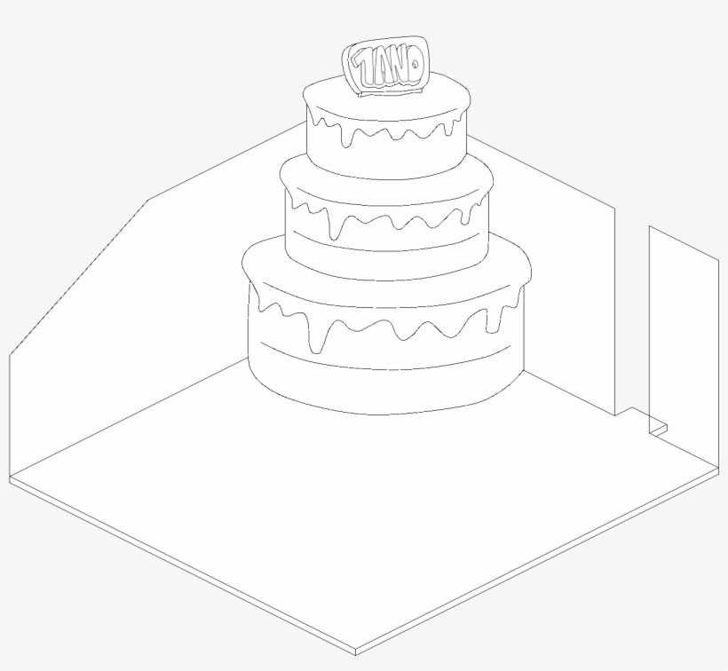 Bolo - Illustration, transparent png download