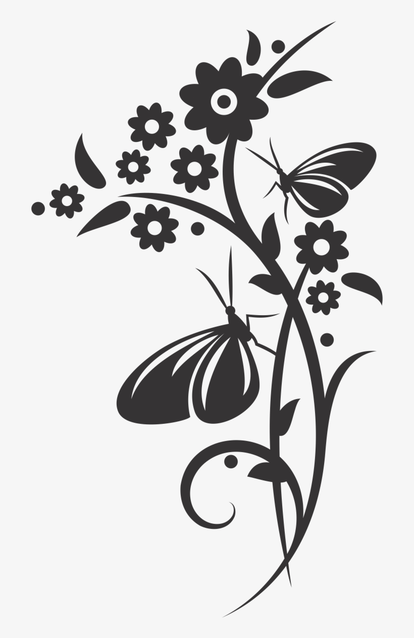 Borboletas E Margaridas - Butterfly Sticker Design For I Phone, transparent png download